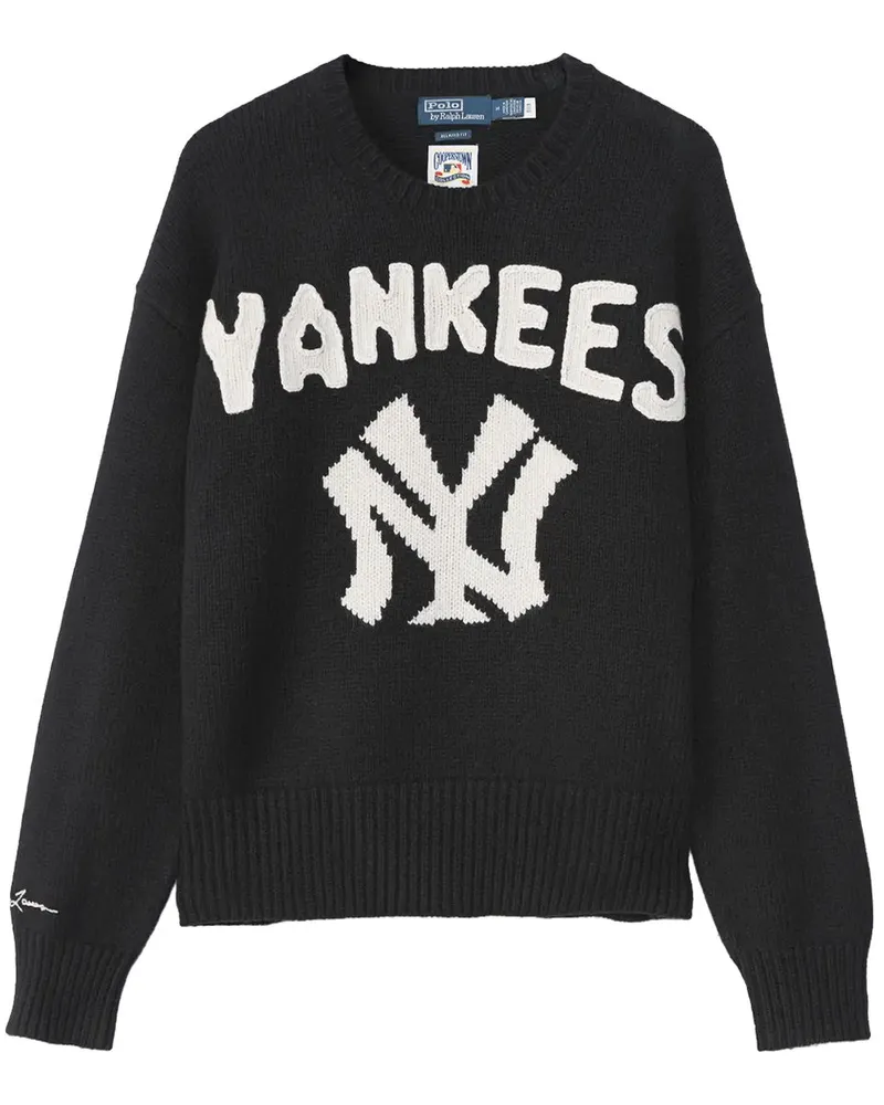 Ralph Lauren Sweater Pullover ny Yankees 710b27165001 Schwarz