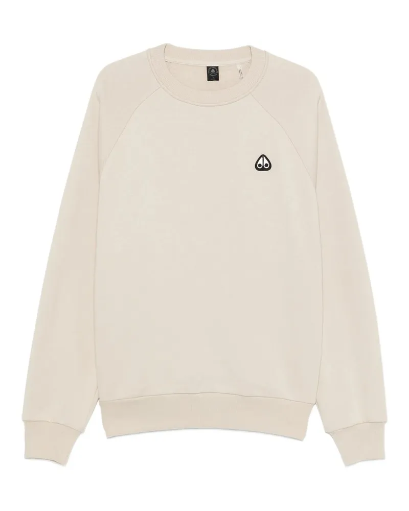 Moose Knuckles Yul Crewneck Weiß