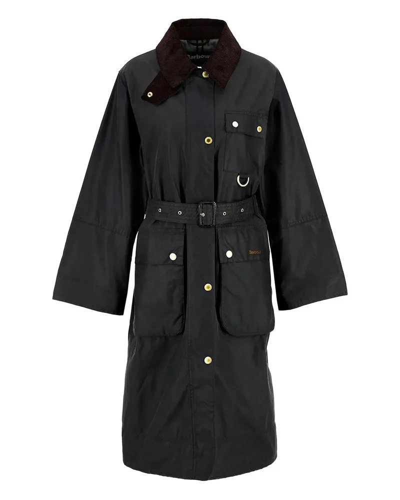 Barbour Milda Wax Jkt Schwarz