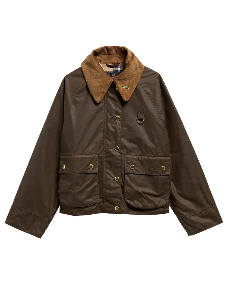 Barbour Modern Spey Wax Jacket Lwx1595 Braun