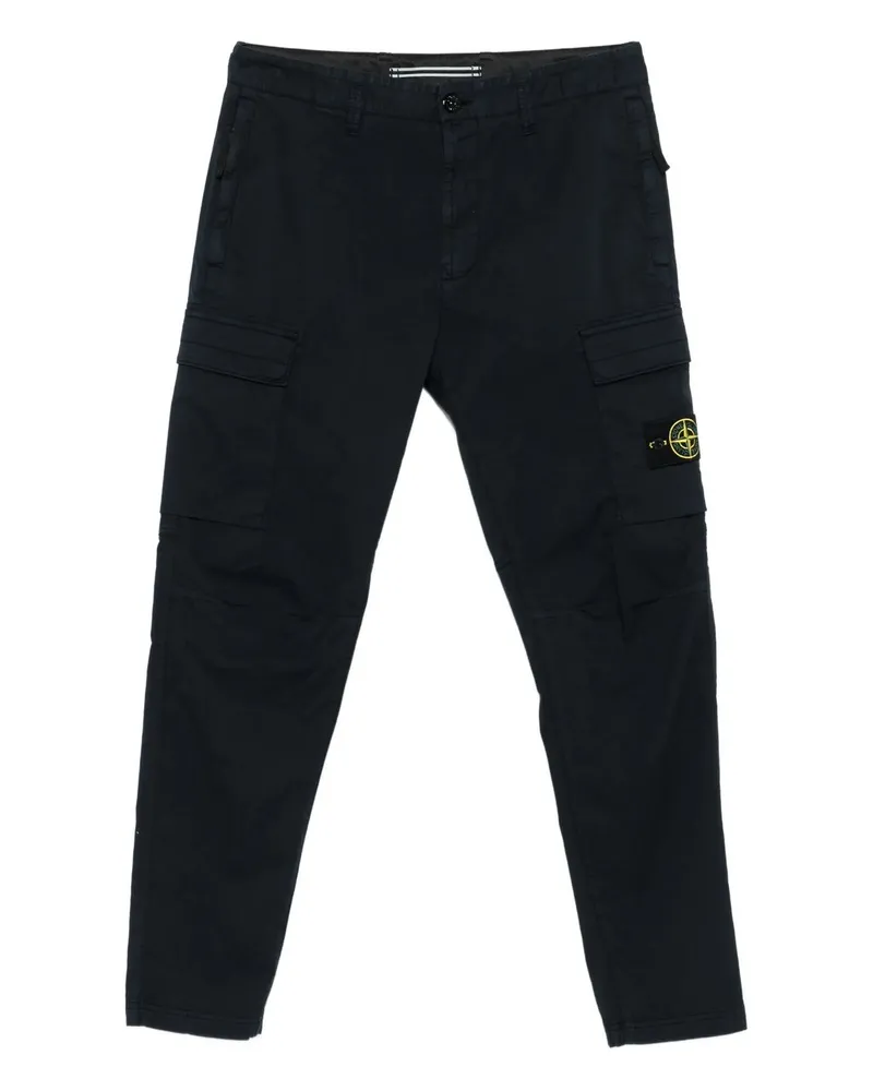 Stone Island Pant Regular Tapered Blau