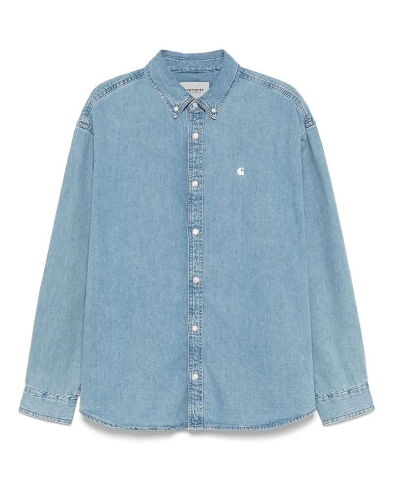 Carhartt WIP L/s Lucas Shirt Blau