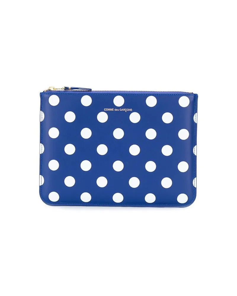 Comme des Garçons Brieftasche Blau