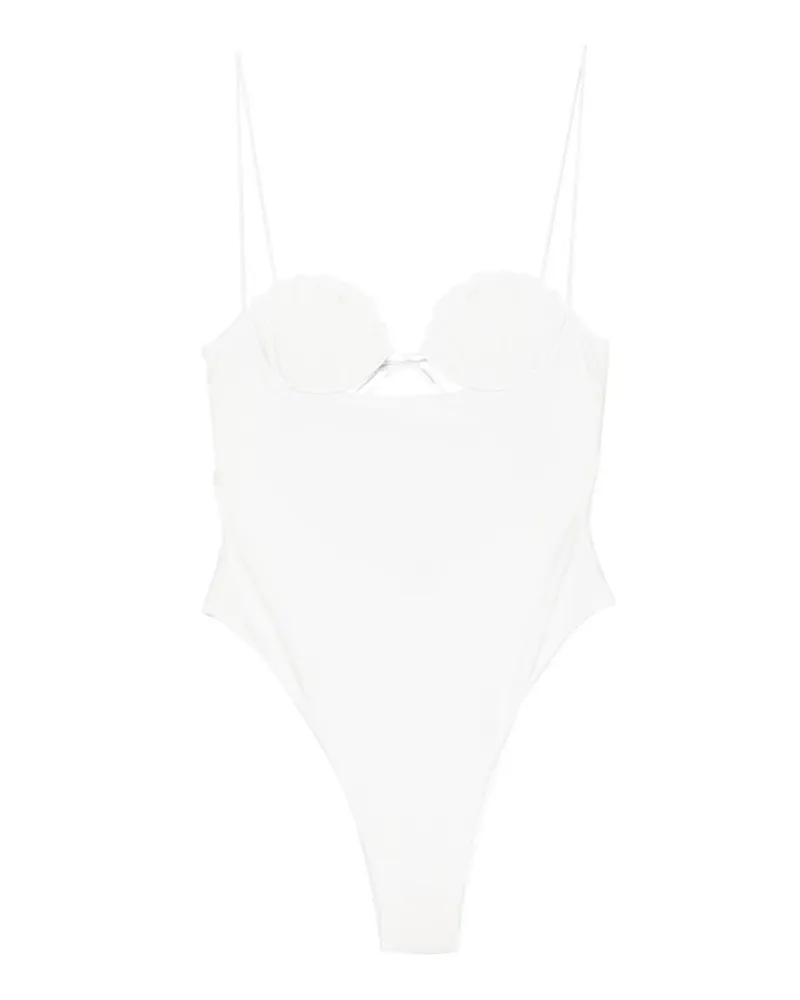 Oséree Bridal Shell Maillot Grau
