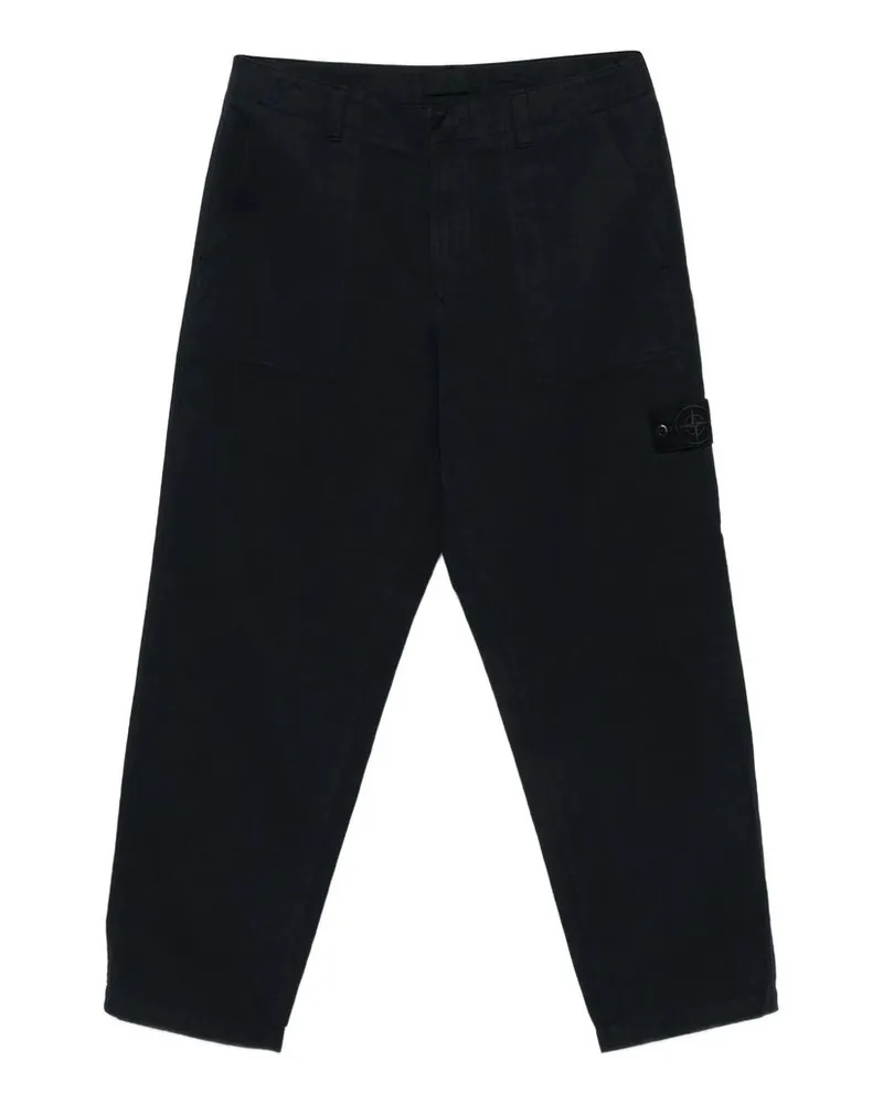 Stone Island Pantalone Regular Blau
