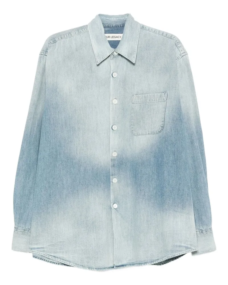 Our Legacy Above Shirt Blau