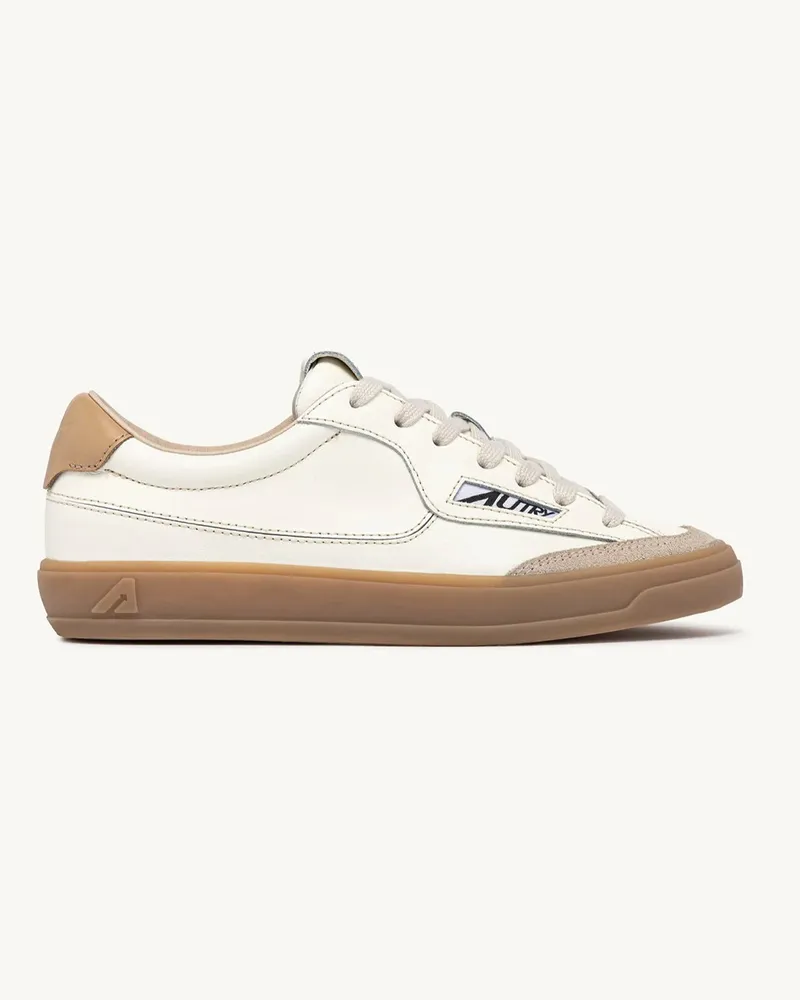 AUTRY Windscape Low Man Leat/sue Weiß