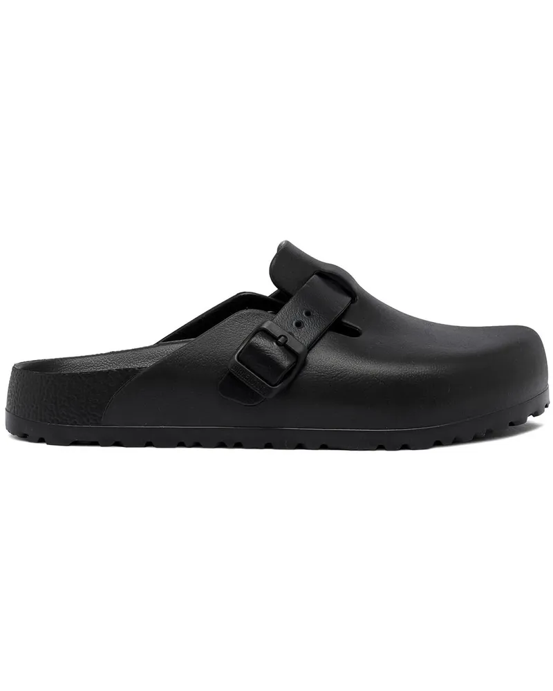 Birkenstock Boston Exquisite Black, Natural Leather Schwarz