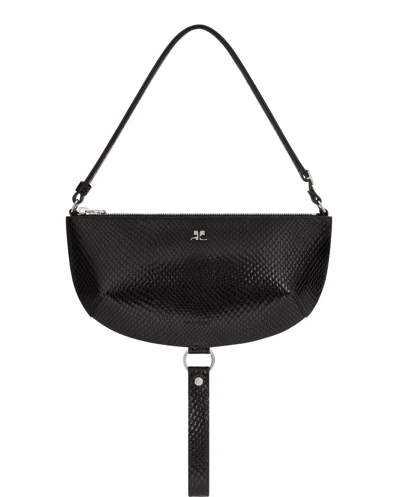 Courrèges Holy Eclipse Viper Bag Schwarz