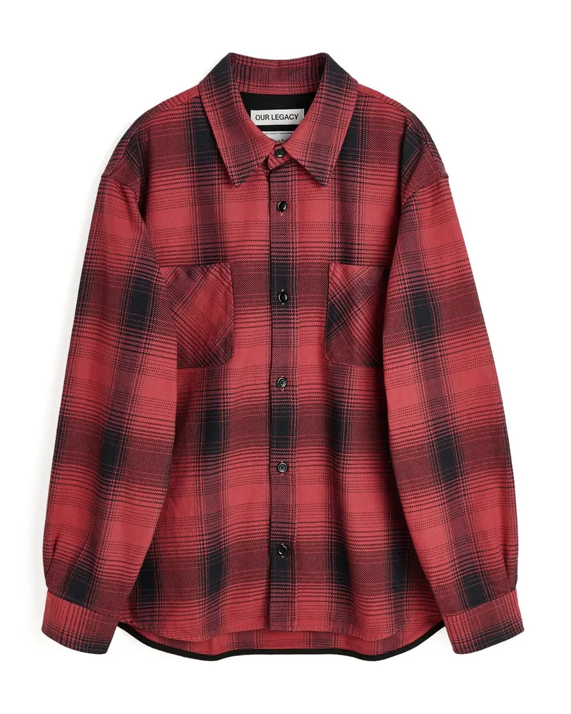 Our Legacy Whoppin Shirt Check Grün