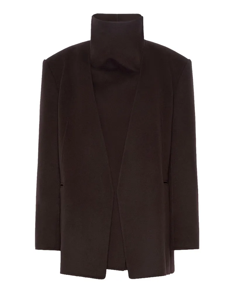 SPORTMAX Giacca Doppio Petto Con Gilet Spsmanna Braun