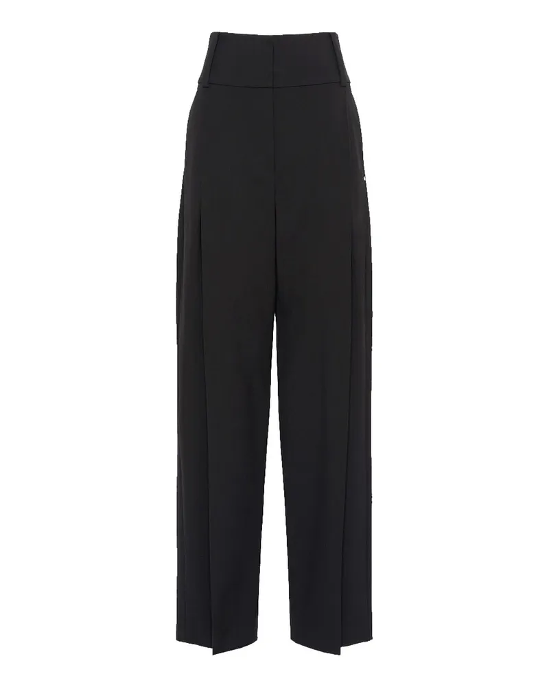 SPORTMAX Pantalone Over Spxgirino Schwarz