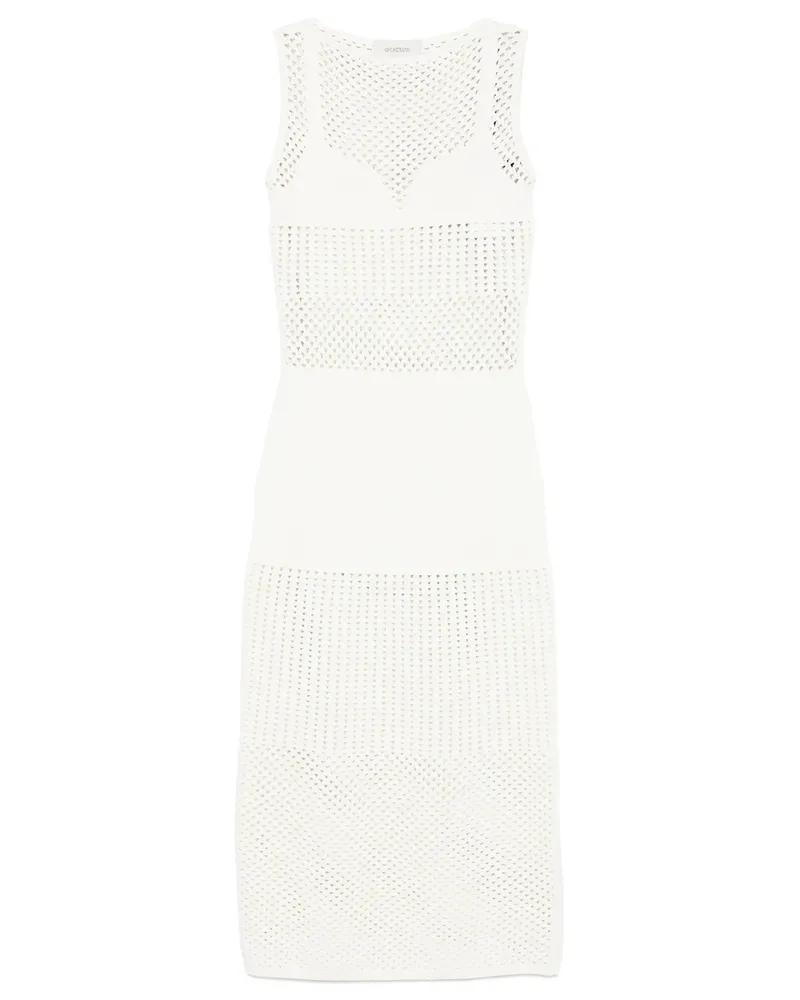 SPORTMAX Festa Dress 2612321012600 Weiß