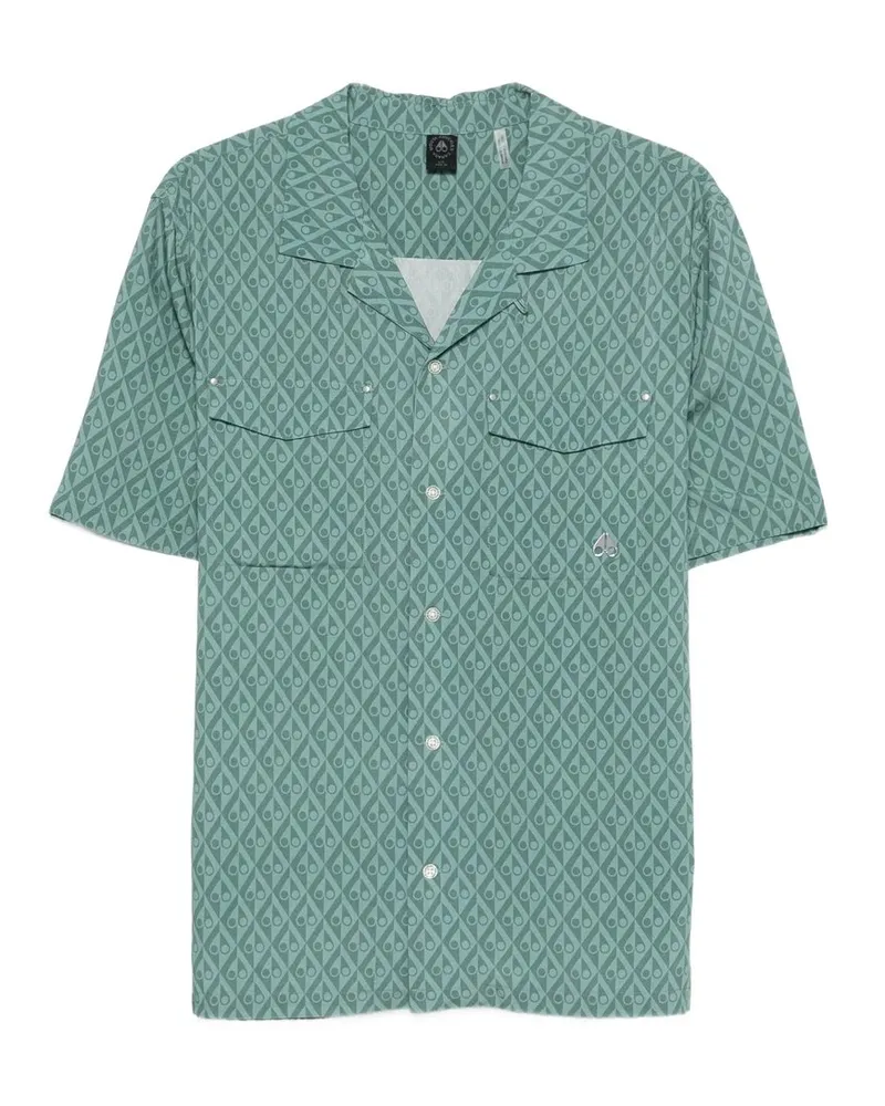 Moose Knuckles The Bay Shirt Grün