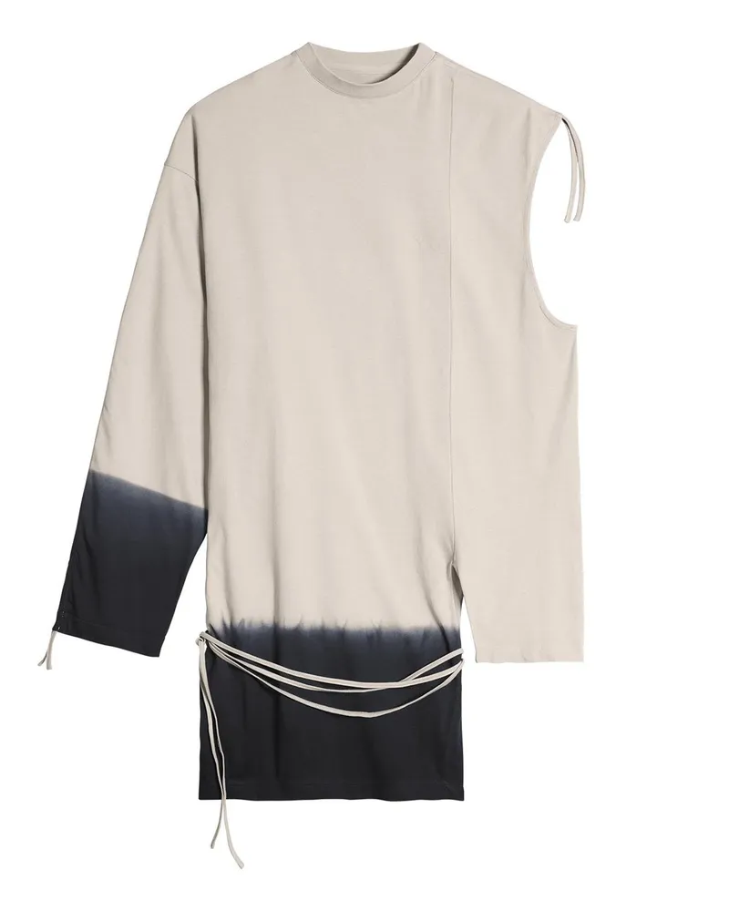 Y-3 Drape Tee Marrone Beige