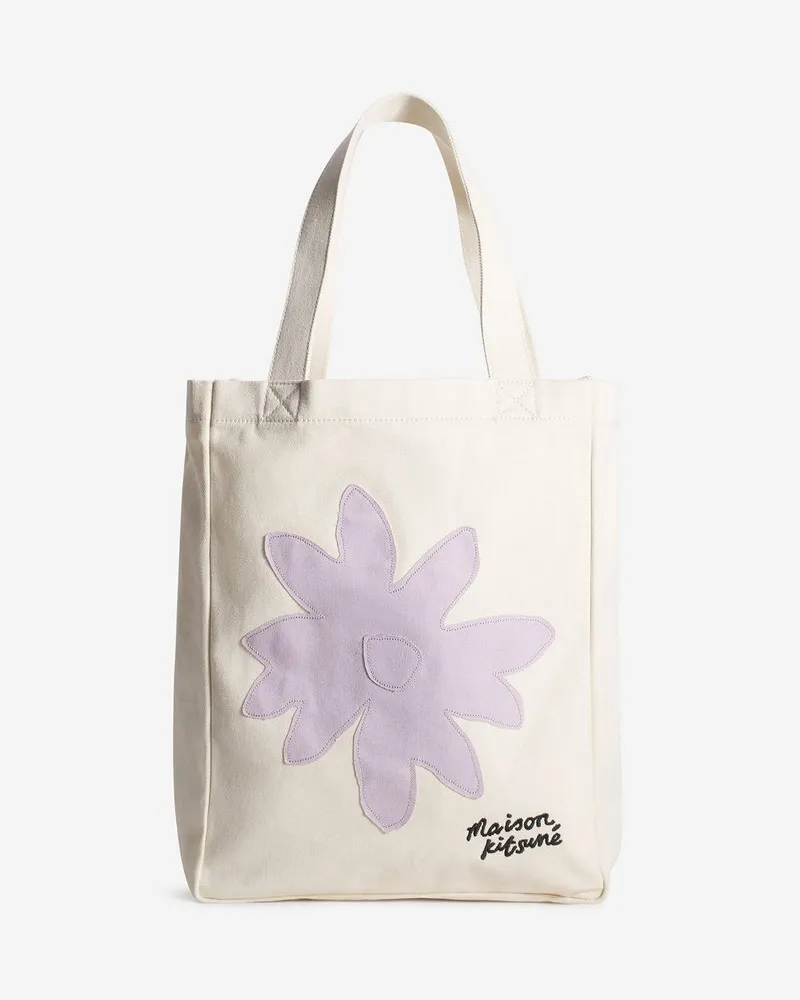 Kitsuné Daisy Flower Tote Beige