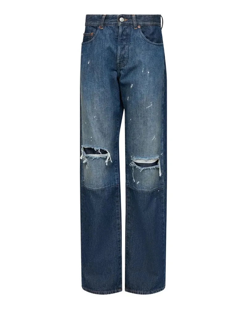 Maison Margiela Pants 5 Pockets Blau