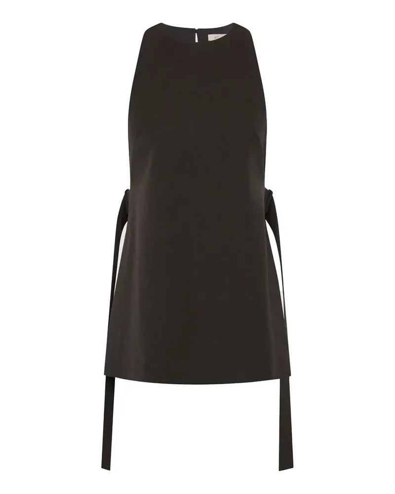 St. Agni Side Tie Top Schwarz