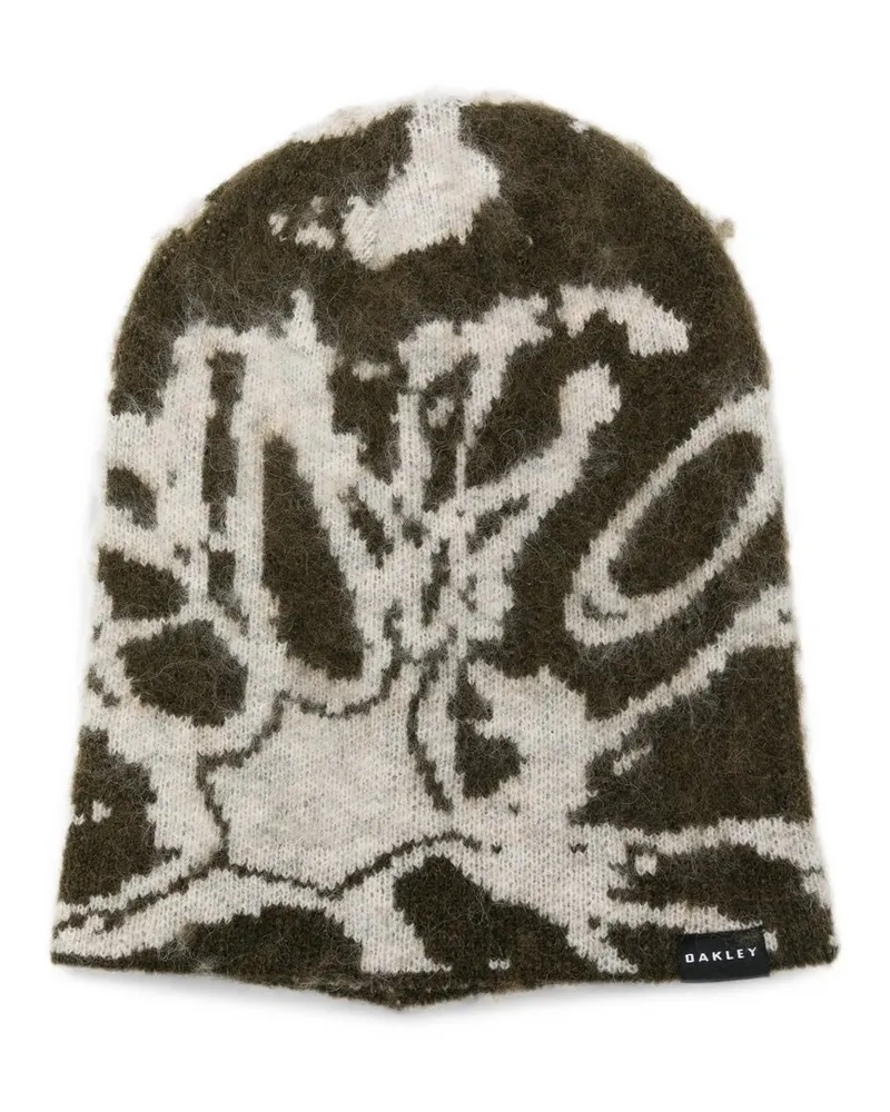 Oakley Brushed Graphic Beanie Grün