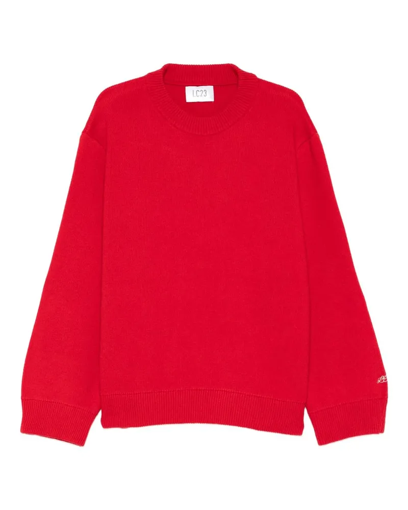 LC23 Round Collar Sweater Rot