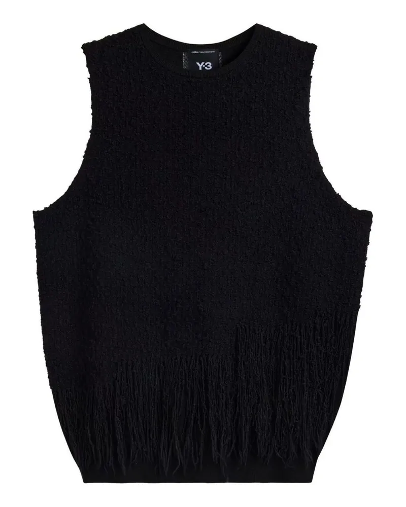 Y-3 Knit 3s Vest Schwarz