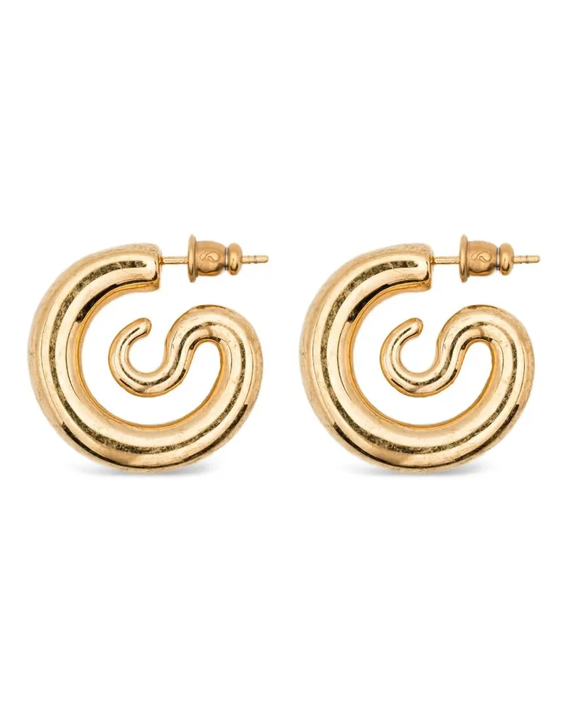 PANCONESI Serpent Hoops Extra Small Gold