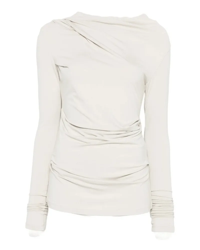 Entire Studios Drape Top Grau