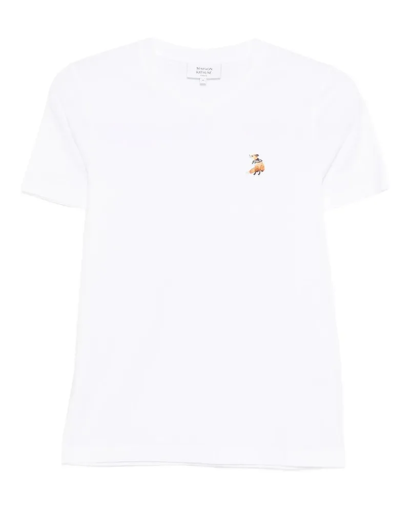 Kitsuné Dreaming Fox Regular Tee-shirt Weiß