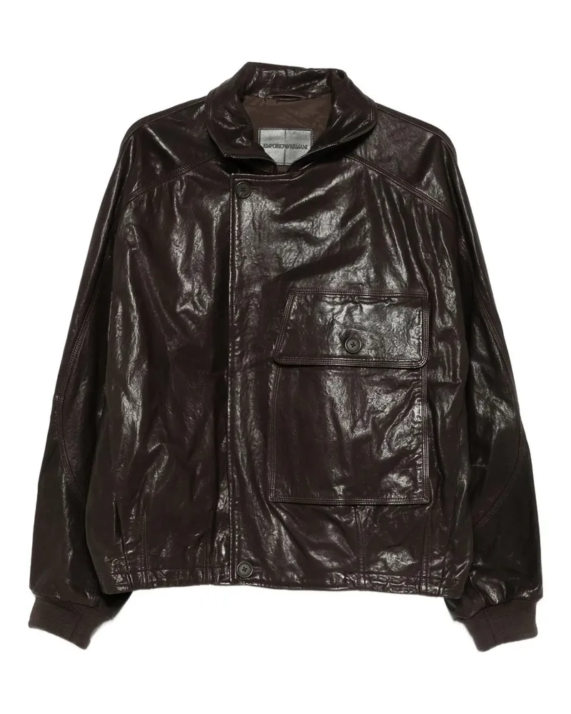 Emporio Armani Blouson Jacket Braun