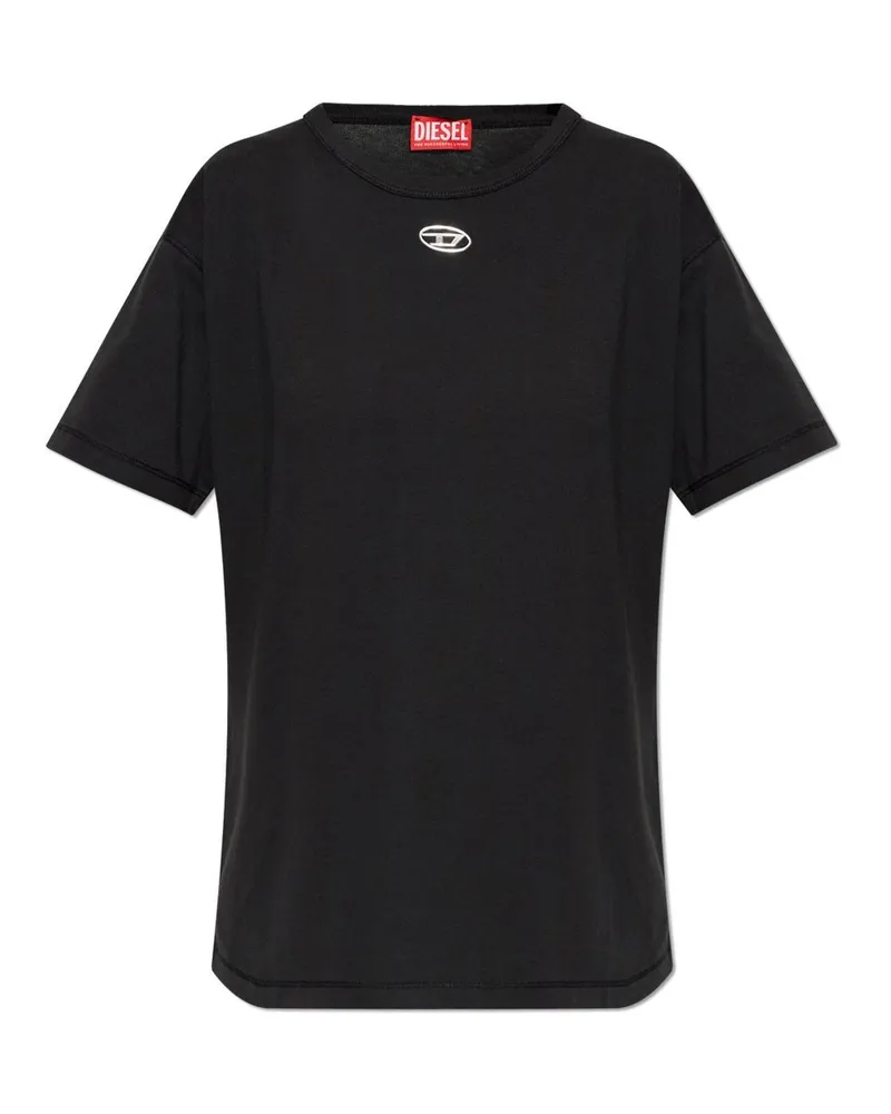 Diesel T-shirt Normy Schwarz
