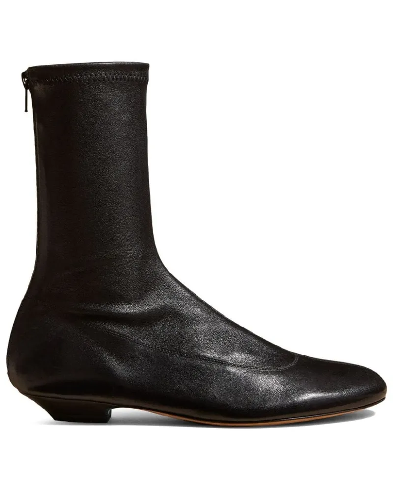 KHAITE Apollo Knöchelstiefel F1082836 Schwarz