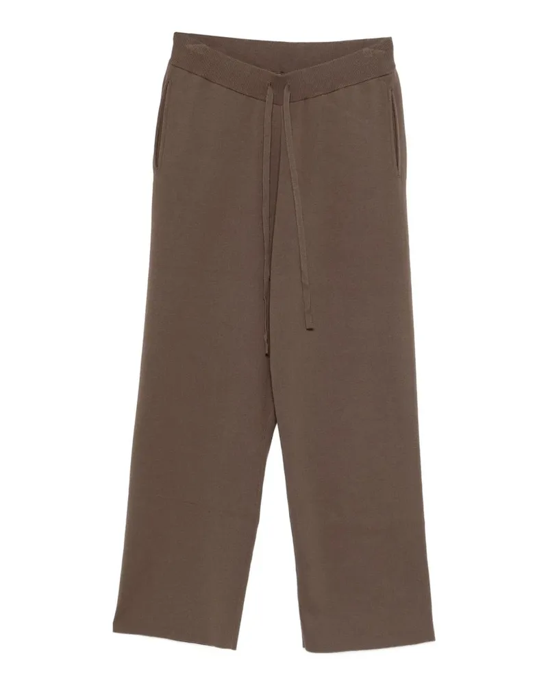 Entire Studios Straight Leg Knit Pant Braun