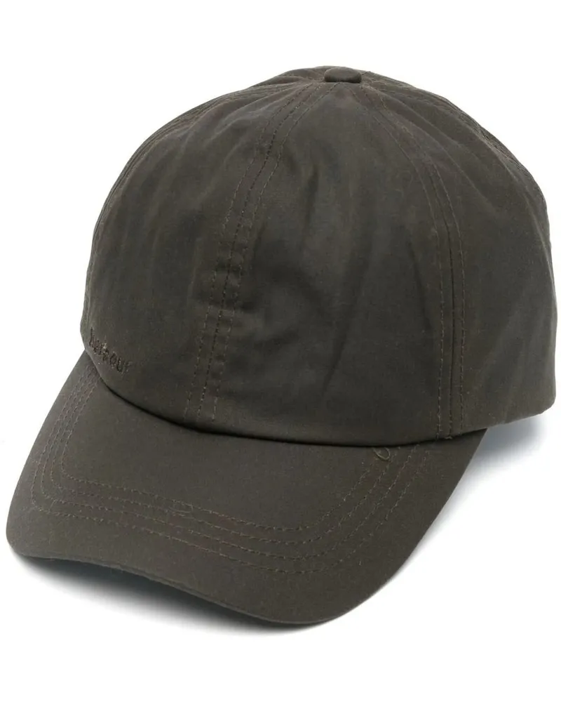 Barbour Wax Sports Cap Grün