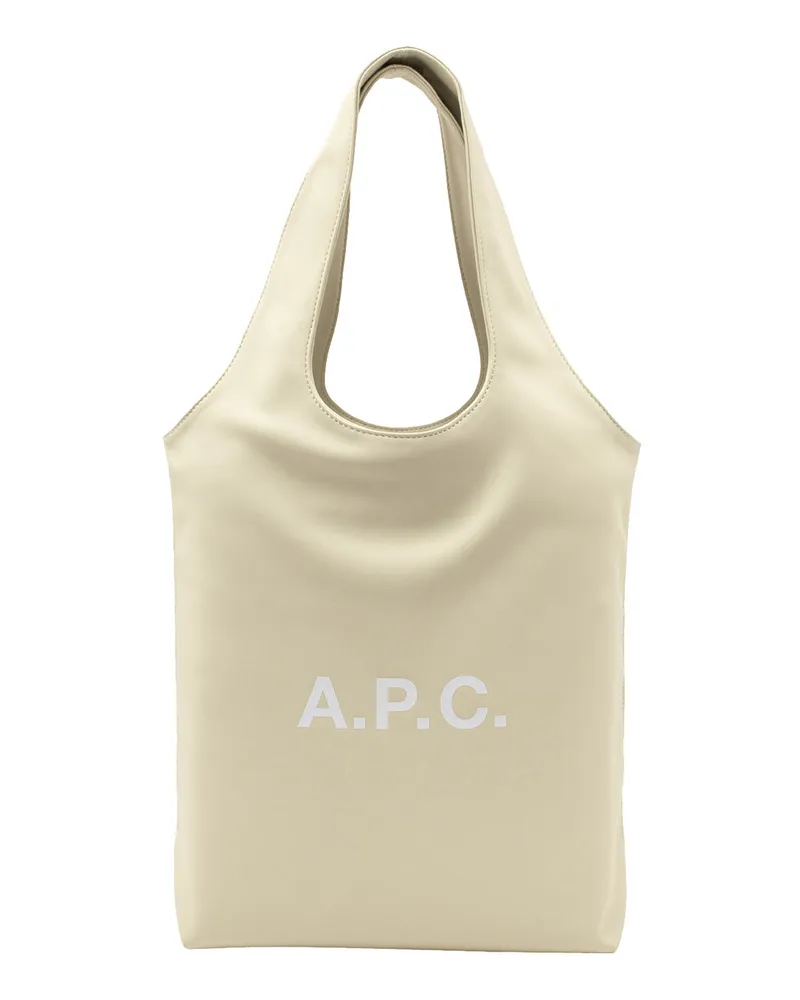 A.P.C. Tote Ninon Small Ecru Beige