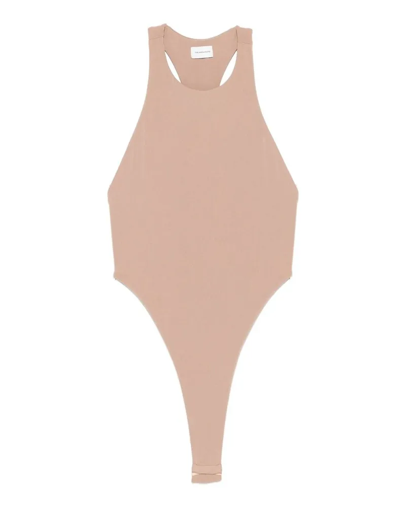 ANDAMANE Fonda - Halther Bodysuit Rose