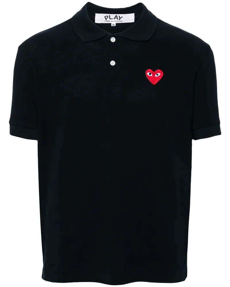 Comme des Garçons Tshirt Red Emblem Knit Axt006051 Blau
