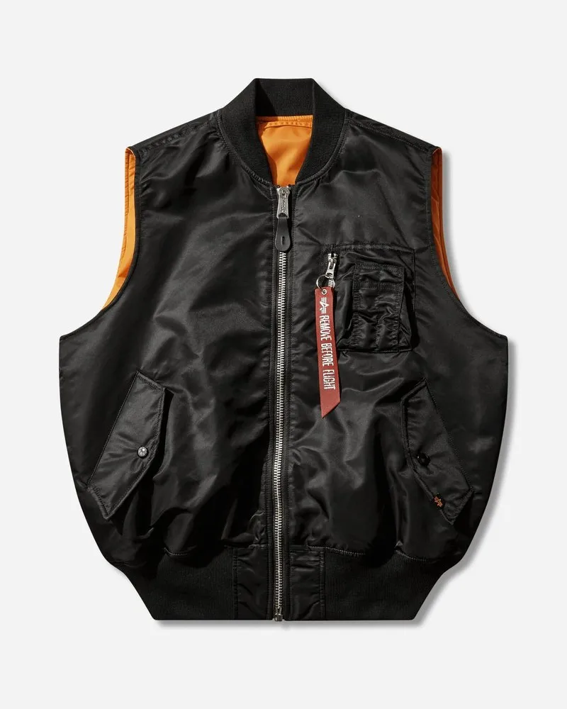 Alpha Industries Ma-1 Vest Schwarz
