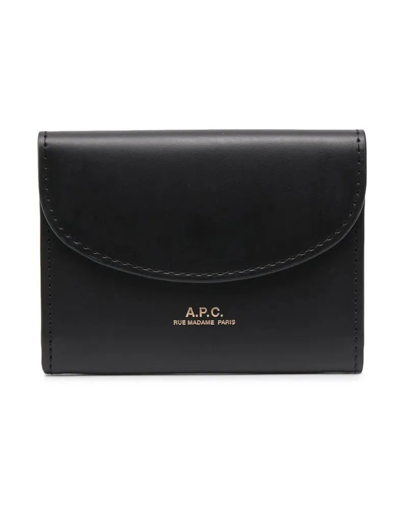 A.P.C. Buisness Card Holder Geneve Schwarz