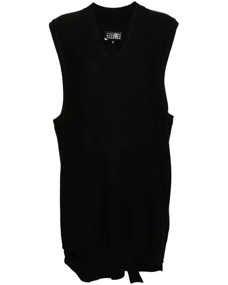 Maison Margiela Mini Dress Schwarz
