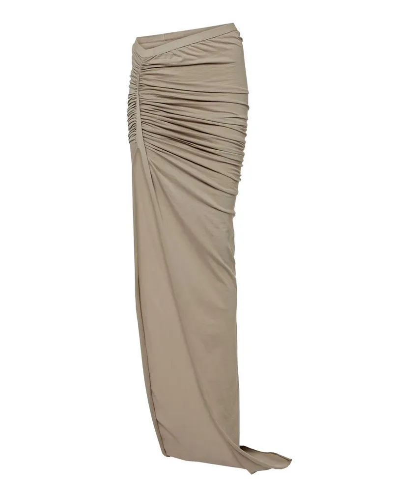 DRKSHDW by Rick Owens Long Skirt Weiß