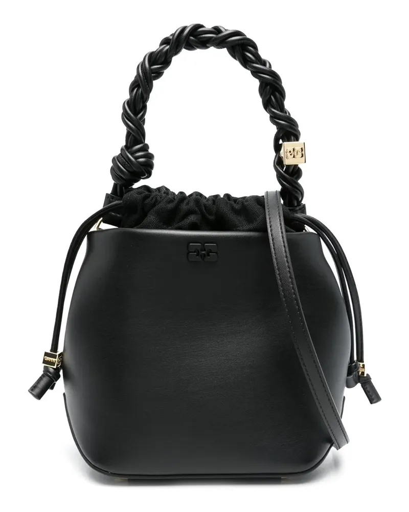 Ganni Bou Bucket Bag Schwarz
