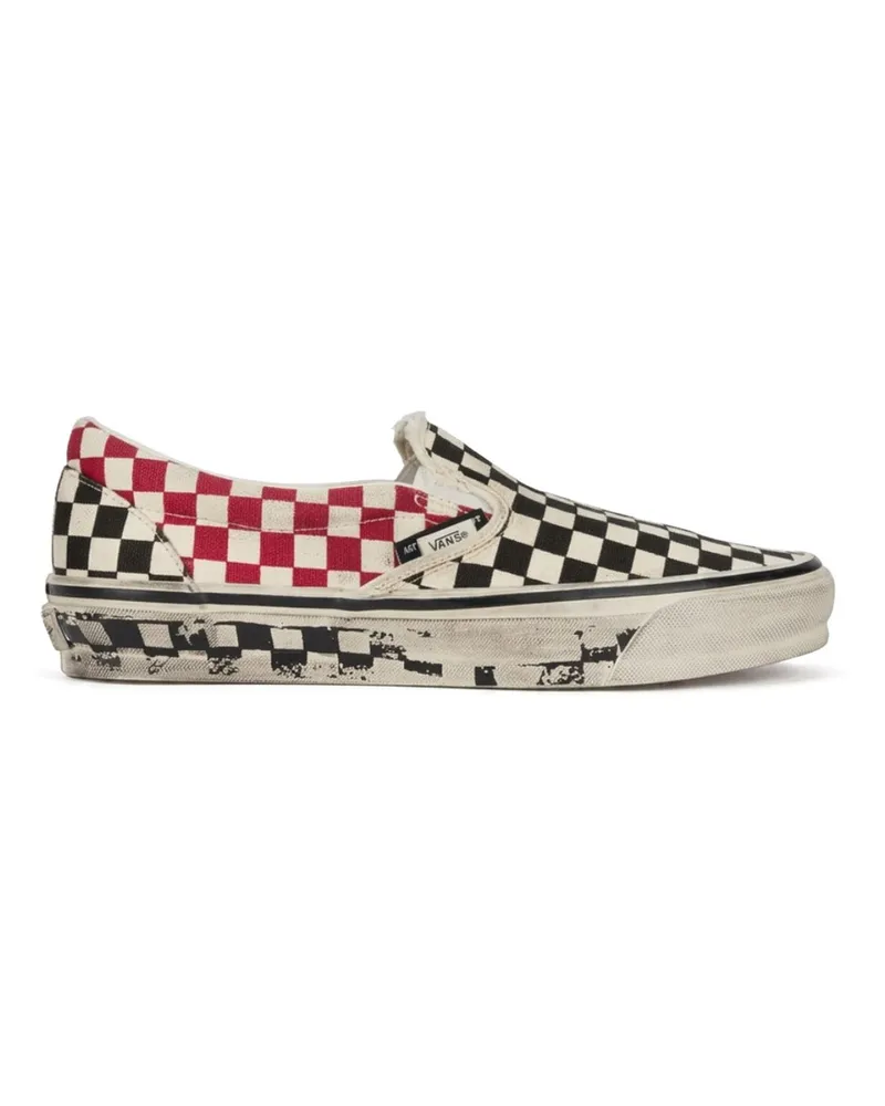 Vans Classic Slip on Black Check Mehrfarbig