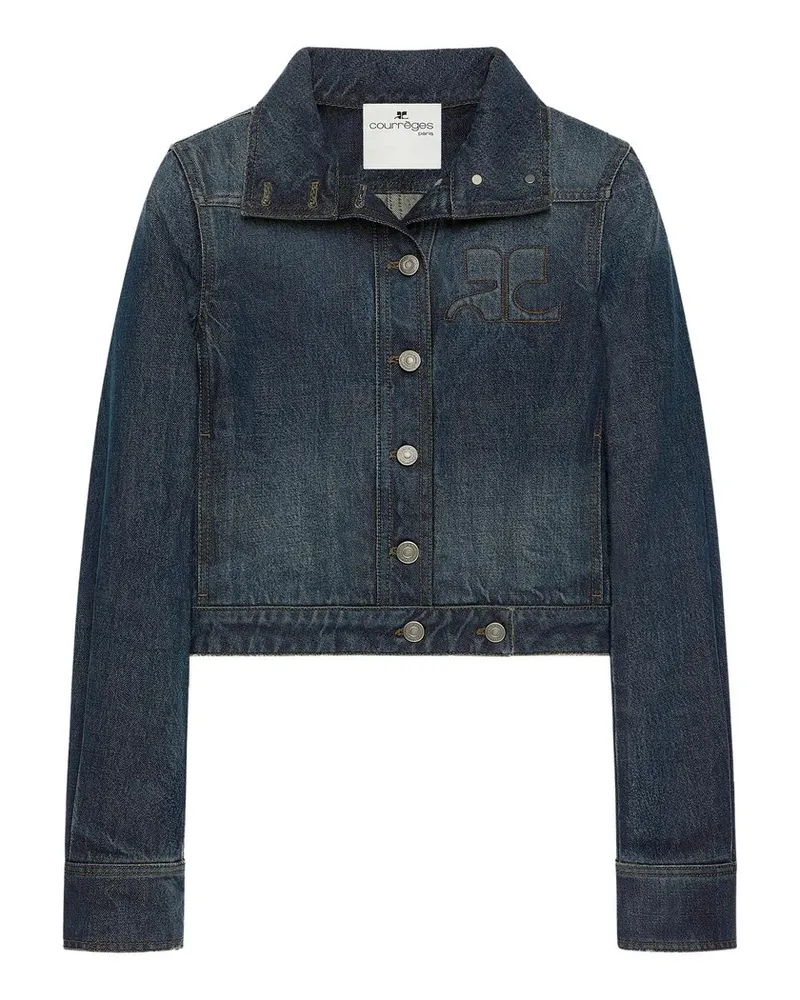 Courrèges Trucker Blau