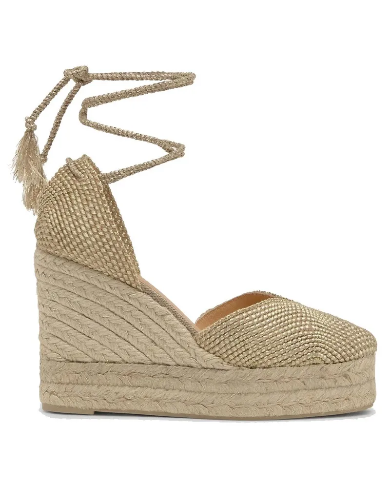 Castañer Espadrillas Gold