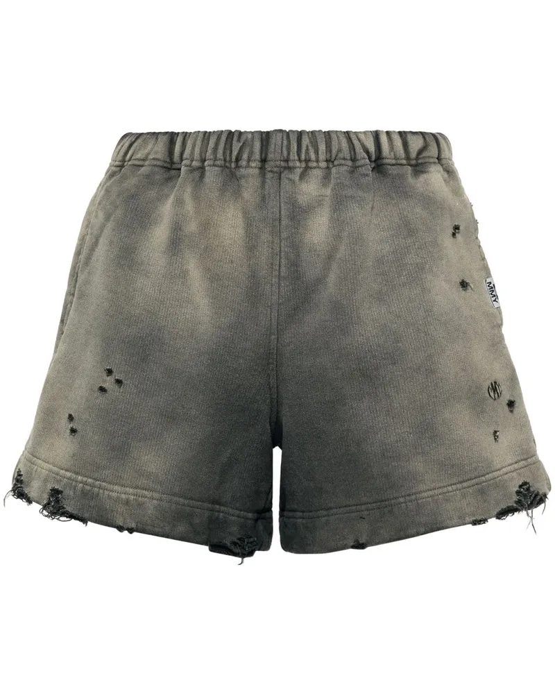 MIHARAYASUHIRO Sunfaded Kurze Hosen B12sp545 Schwarz