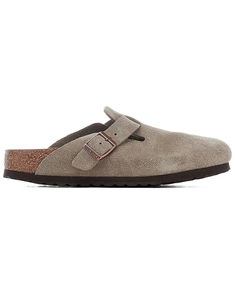 Birkenstock Boston Sfb Suede 560773 Braun
