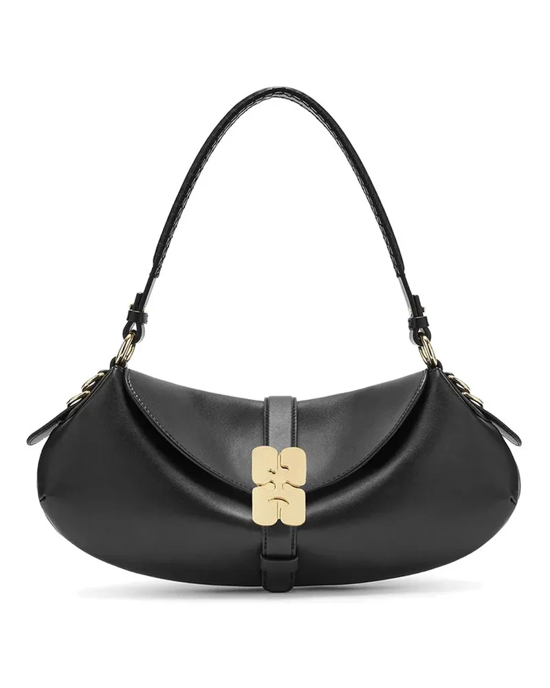 Ganni Kat Baguette Schwarz