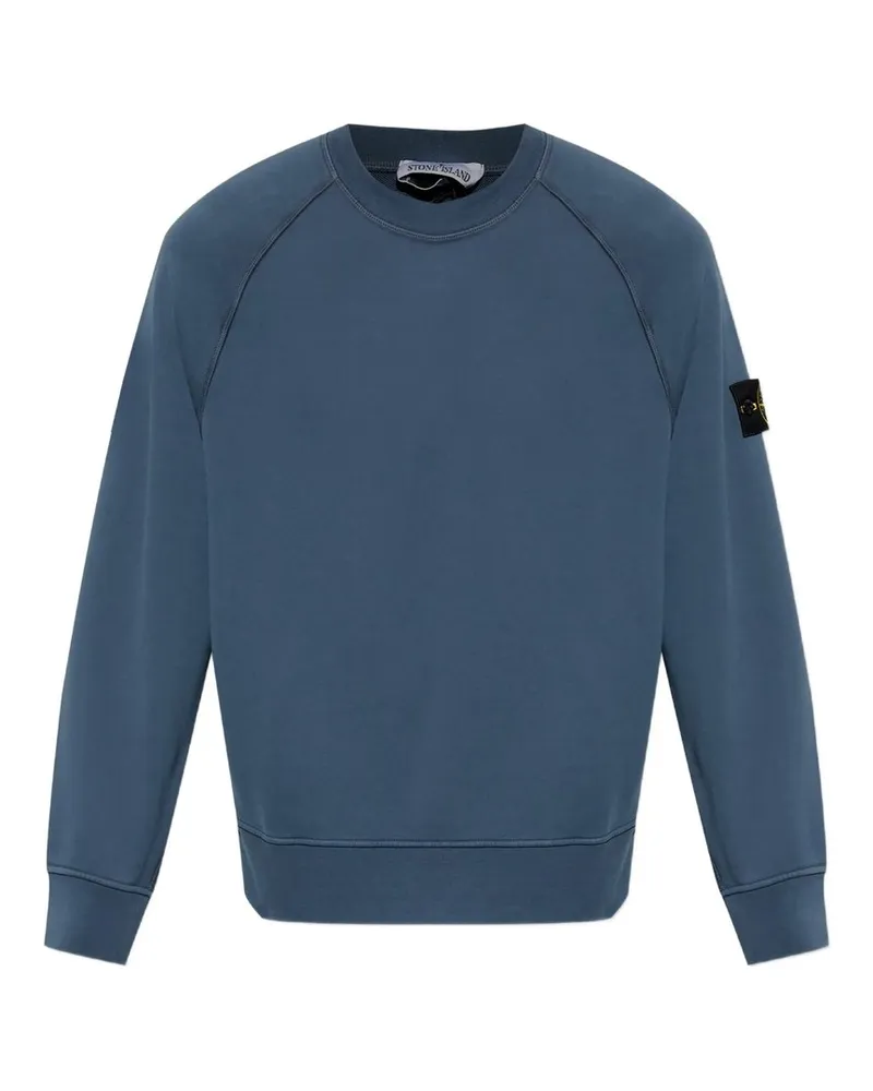 Stone Island Felpa Blau