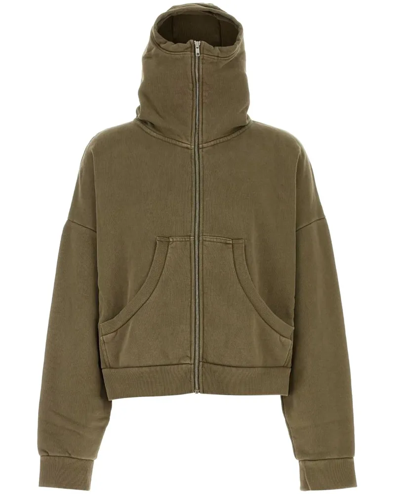 Entire Studios Full Zip Military Grün