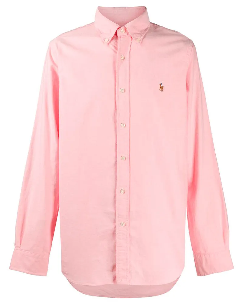 Ralph Lauren Oxford Shirt - Custom Fit 710792041.003 Rose